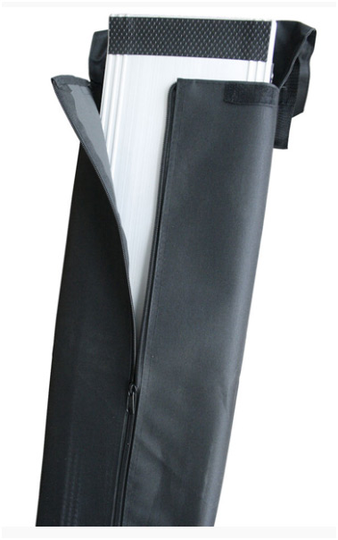 Mobilní přenosné teleskopické hliníkové ližiny - délka 152/83 cm